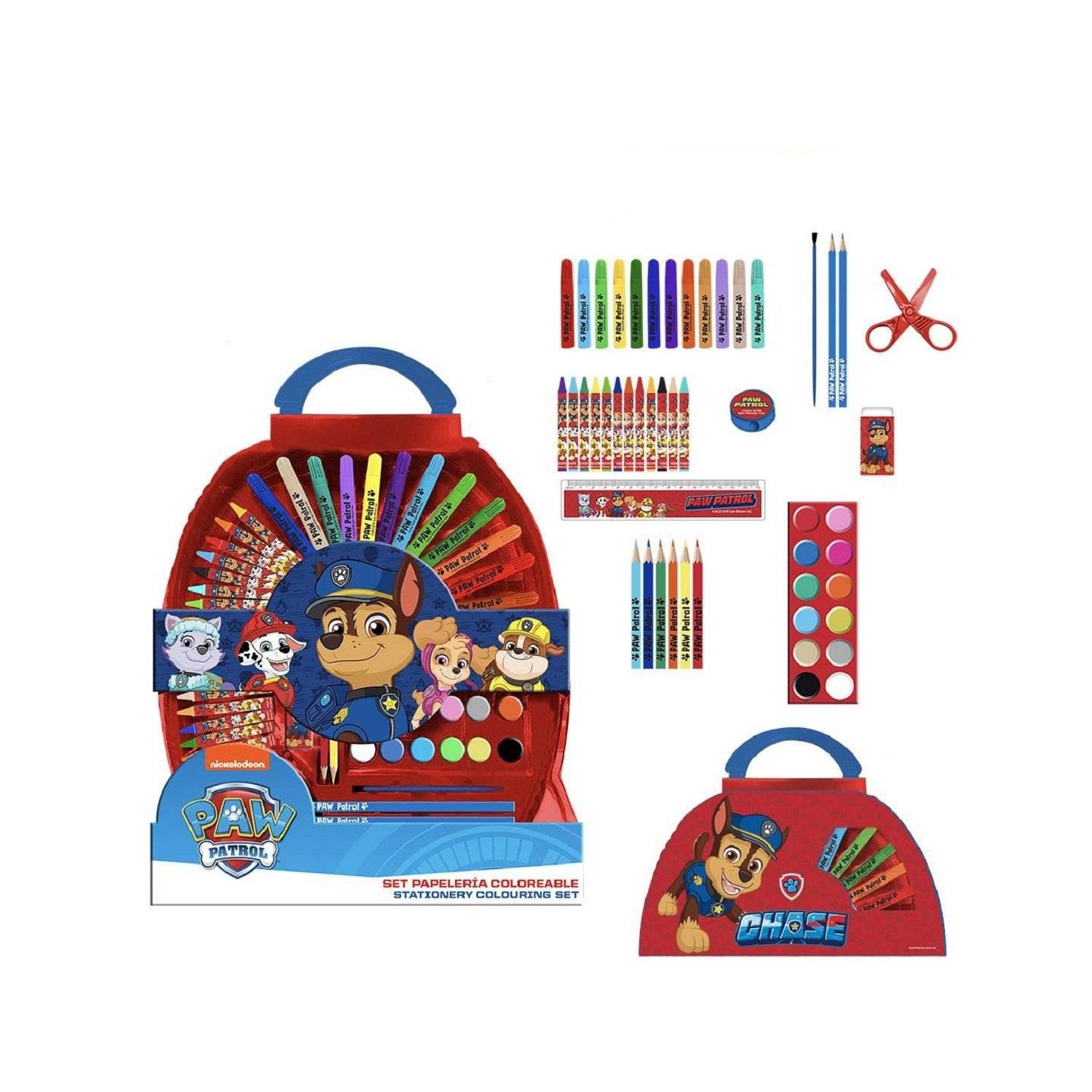 Paw Patrol Malset für Kinder Malpaket Zeichenkit für Unterwegs Fantasievolles Malen für Kinder