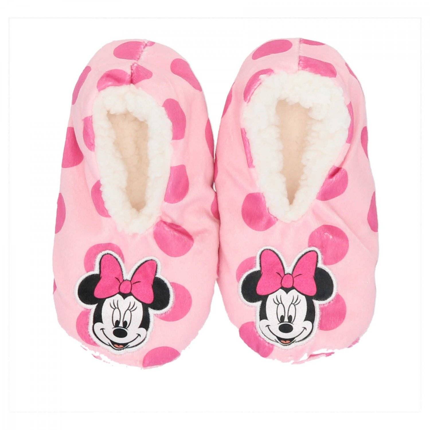 Minnie Maus Kinder-Hausschuhe Bequeme Pantoffeln für Zuhause Größe 36/37
