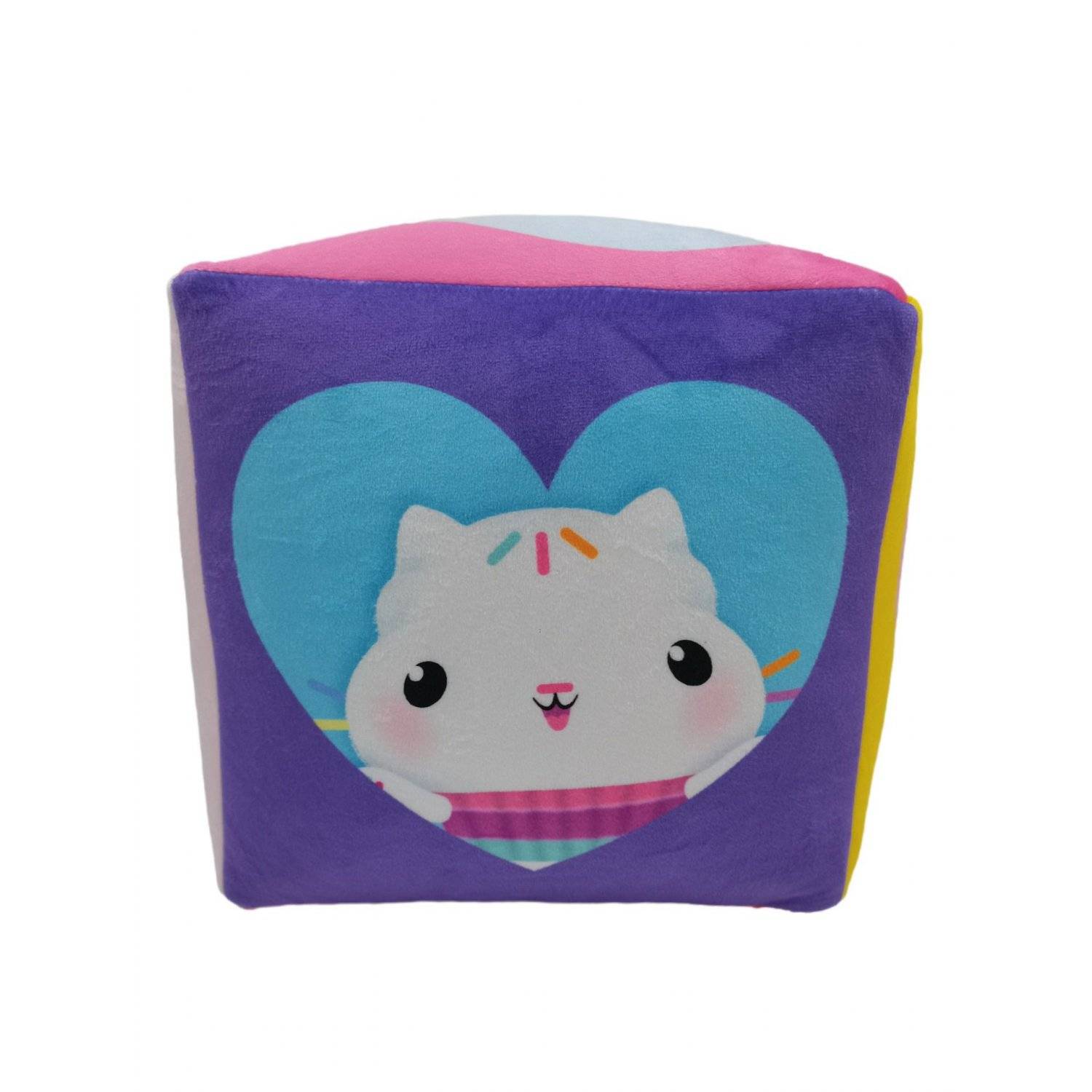 Gabby's Dollhouse Würfelkissen Gemütliches Kuschelkissen für kleine Fans