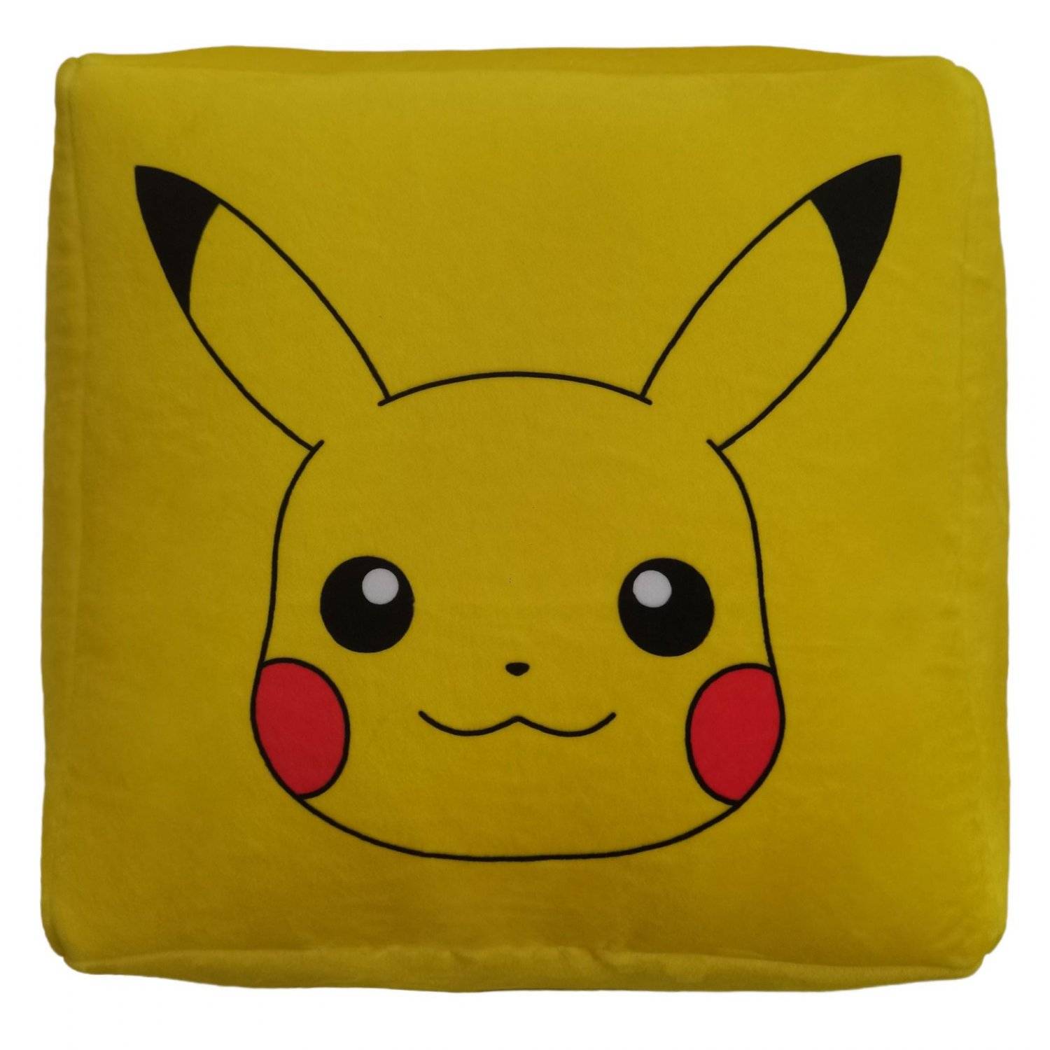 Pokémon Würfel-Kuschelkissen – Hochwertiges Polyester für kleine Fans