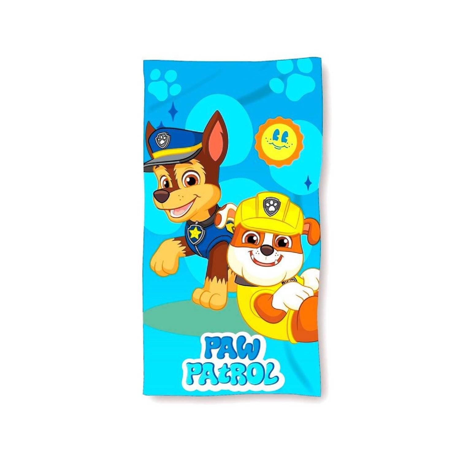 Paw Patrol Poolhandtuch Farbenfrohes Strandtuch für kleine Fans, 70cm x 140cm