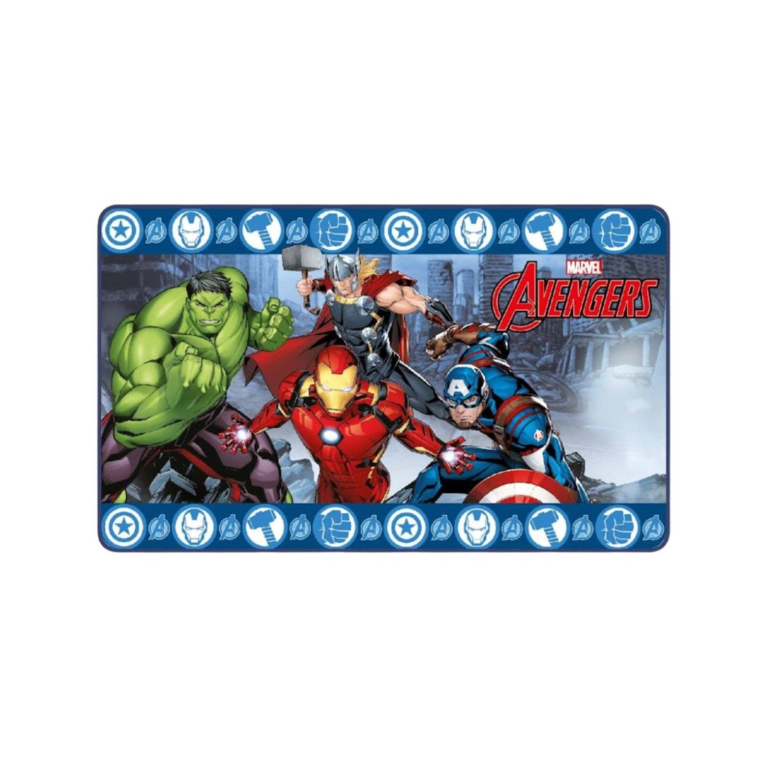 Avengers Schaumstoff-Matte – Komfortabler Teppich für kleine Fans, 45x75 cm