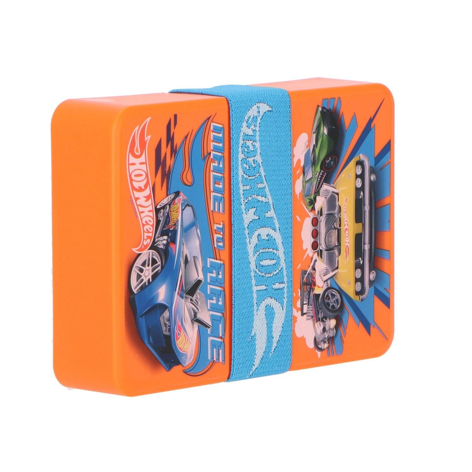 Hot Wheels Lunchbox Pausenbox Vesperdose Robuste Brotbox 18x13x5 cm