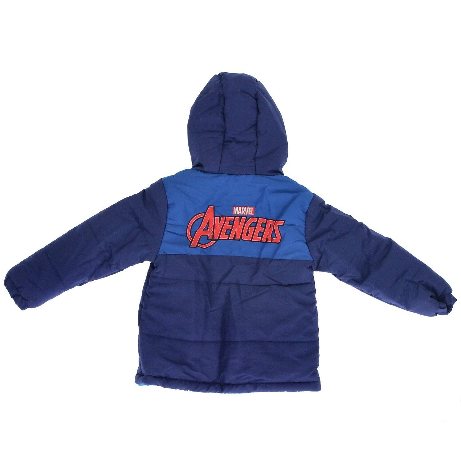 Avengers Winterjacke für Kinder Robuste und warme Outdoor-Bekleidung Blau 3 Jahre