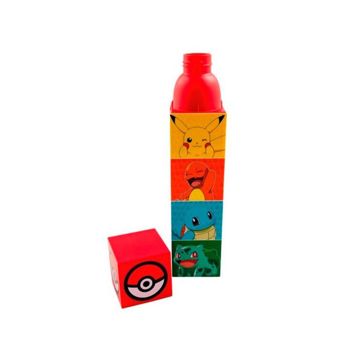 Pokémon Flasche Wasserflasche für Kinder, 650 ml Leicht und robust