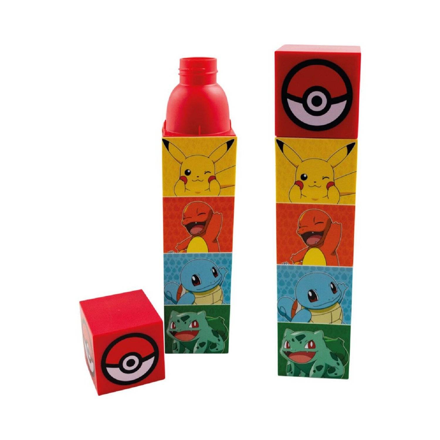 Pokémon Flasche Wasserflasche für Kinder, 650 ml Leicht und robust