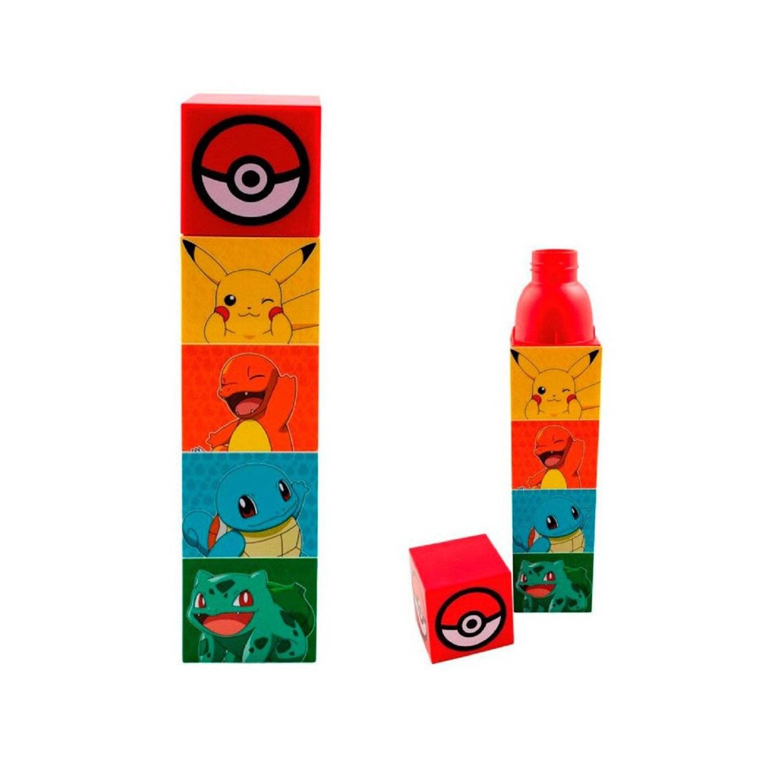 Pokémon Flasche Wasserflasche für Kinder, 650 ml Leicht und robust