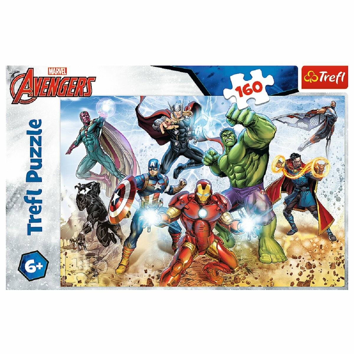 Marvel Avengers Puzzle Perfektes Geschenk für Superhelden-Fans Motiv 2