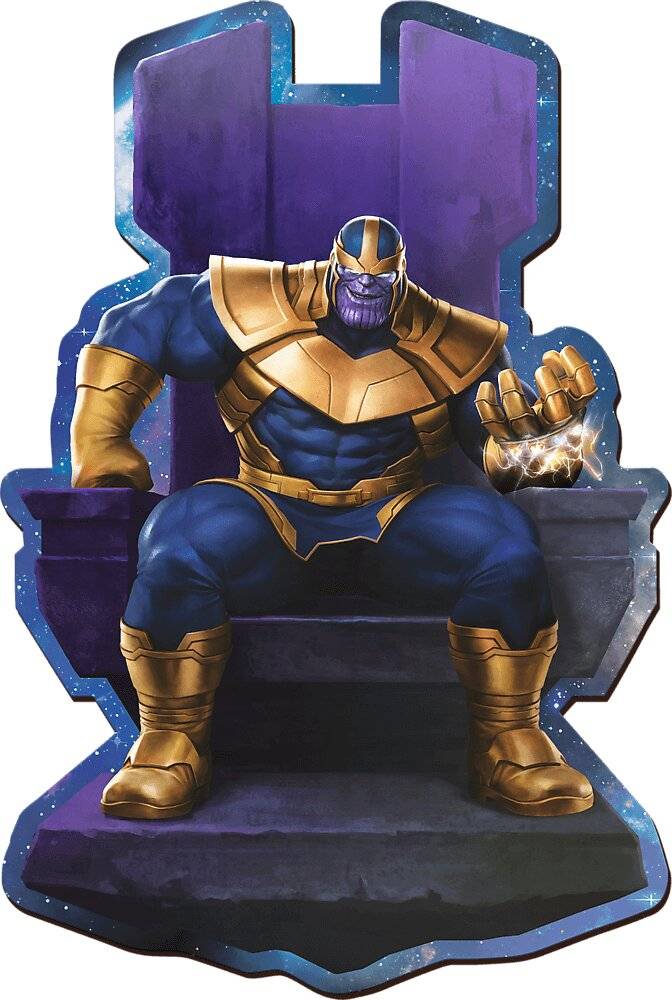 TREFL Wood Craft Origin puzzle Thanos auf dem Markt 160 Teile