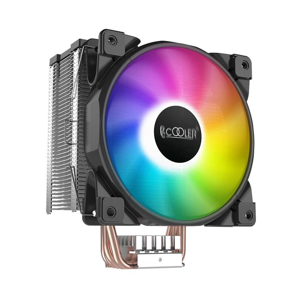 Pccooler GI-D56V CPU Kühler in RGB - Kühlset - 12 cm - 1000 RPM - 1800 RPM - 26,5 dB - 65 cfm