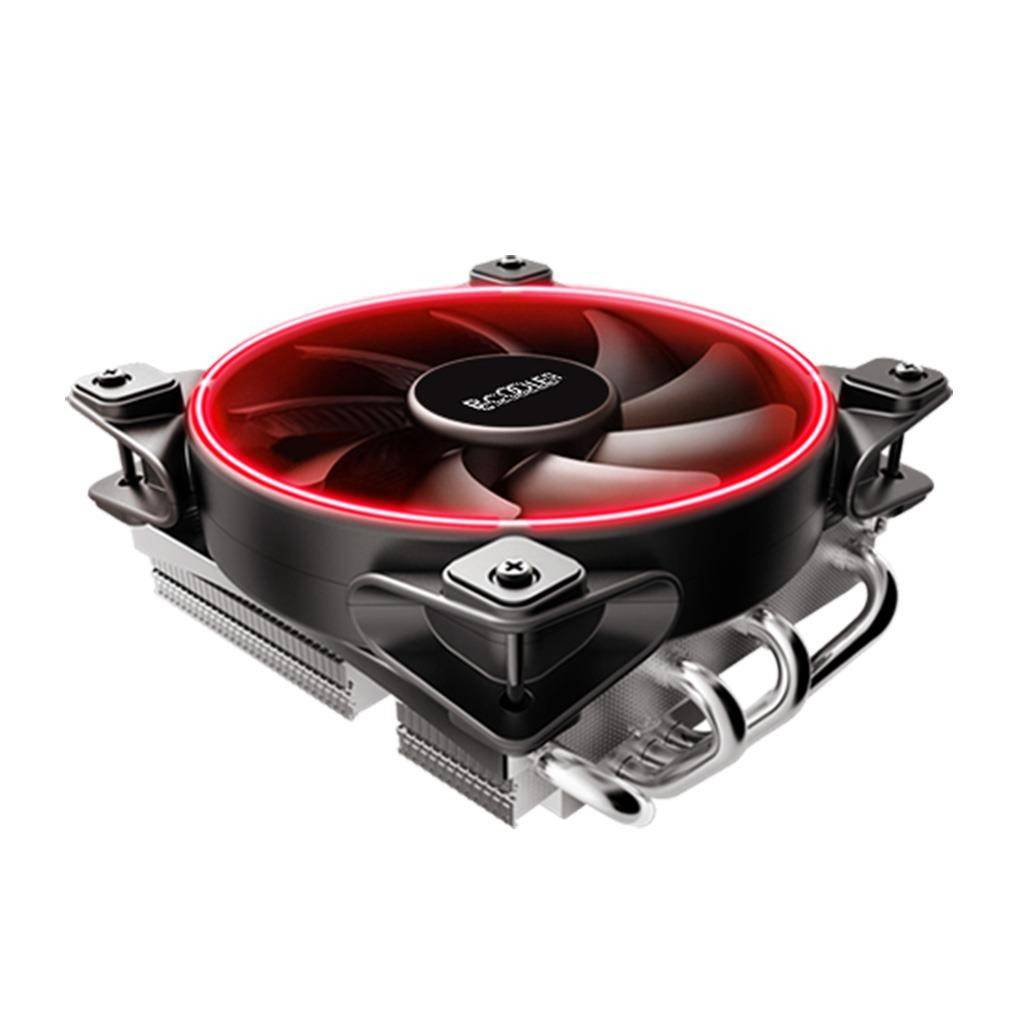 Pccooler GI-46U CPU-Kühler in Rot - Kühlset - 12 cm - 1800 RPM - 13,2 dB - 65 cfm - Rot