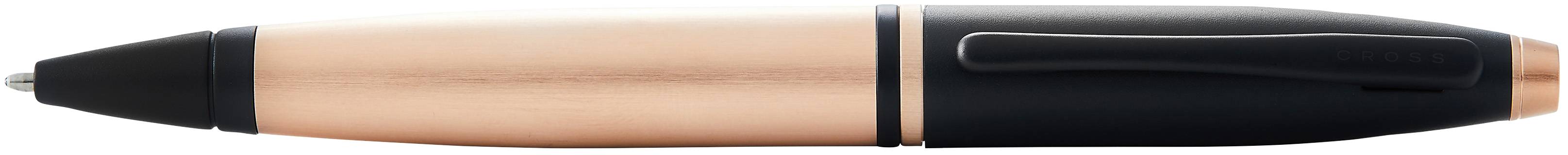 Kugelschreiber Cross Calais Rosegold/Schwarz in Geschenkbox