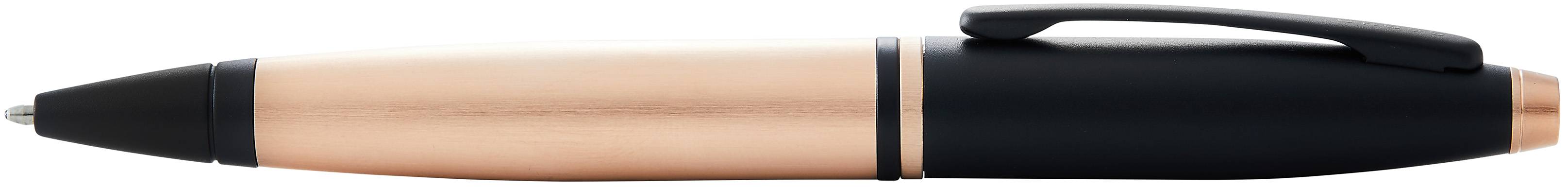 Kugelschreiber Cross Calais Rosegold/Schwarz in Geschenkbox