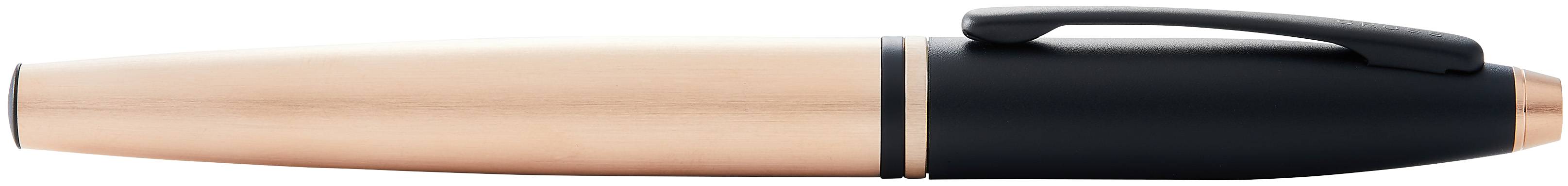 Rollerball Cross Calais Rosegold/Schwarz