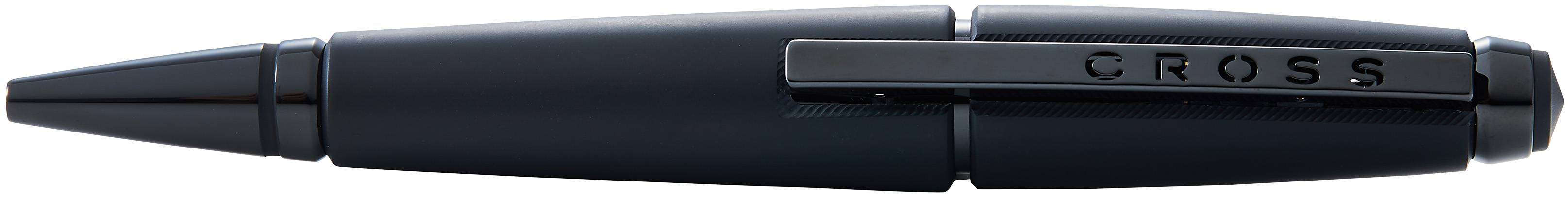 Rollerball Cross Edge Mattschwarz in Geschenkbox