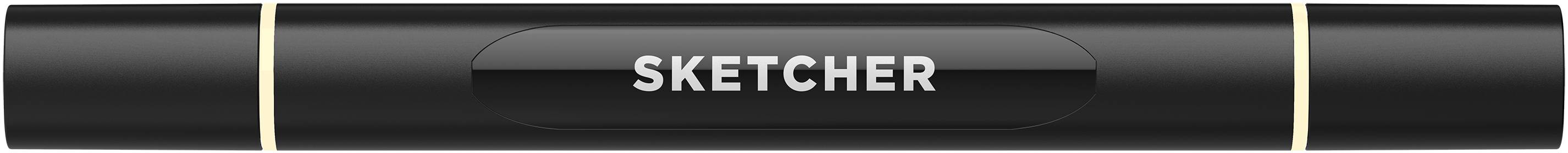 Twinmarker Sketcher brush+chisel Y 015 kanariengelb