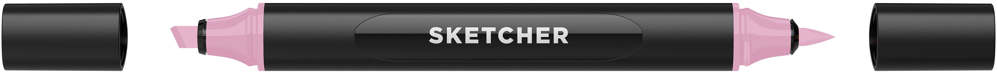 Twinmarker Sketcher brush+chisel PL180 hortensie