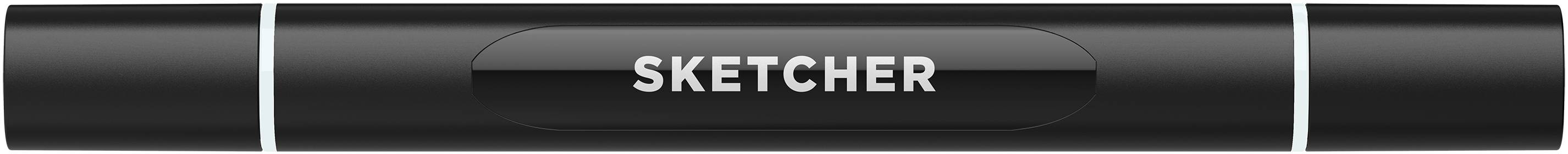 Twinmarker Sketcher brush+chisel GB295 frostblau