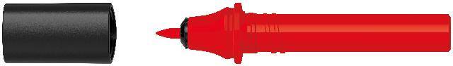 Cartridge Sketcher round, R 100 tiefrot