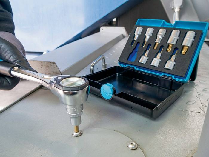 Steckschlüsseleinsatz-Satz 992/9, Antr. 1/2Zoll, Abtr. Innen TORX®, WKZ:9, HAZET