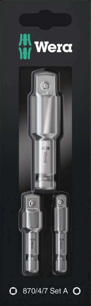 Wera Werk Verbindungsschlüssel-Set 870/4/7 Set A SB SiS