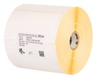 Zebra Z-Perform 1000T - Matt - permanenter Acrylklebstoff - perforiert - 74 x 210 4800 Etikett(en) (6 Rolle(n)