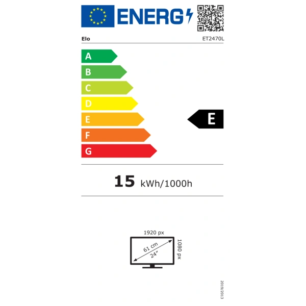 Elo Touch Solutions Elo 2470L - LCD-Monitor - 61 cm (24") (23.8" sichtbar) - Tou Elo Touch Solutions Elo 2470L - LCD-Monitor - 61 cm (24") (23.8" sichtbar) - Tou