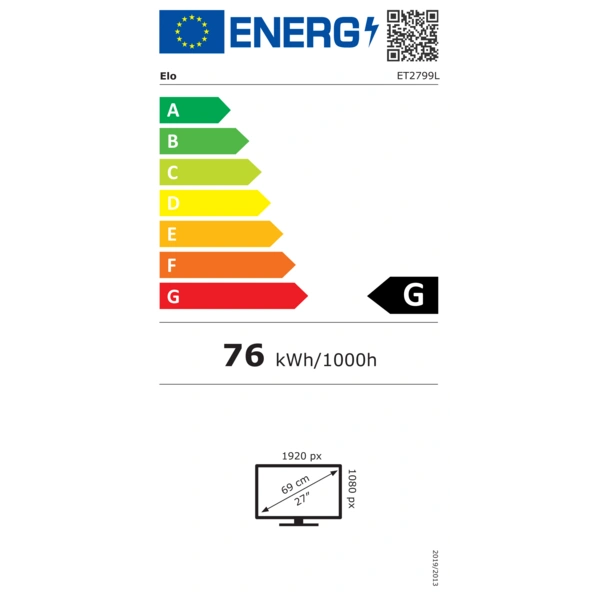 Elo Touch Solutions Elo 2799L - LED-Monitor - 68.58 cm (27") - offener Rahmen - Elo Touch Solutions Elo 2799L - LED-Monitor - 68.58 cm (27") - offener Rahmen -