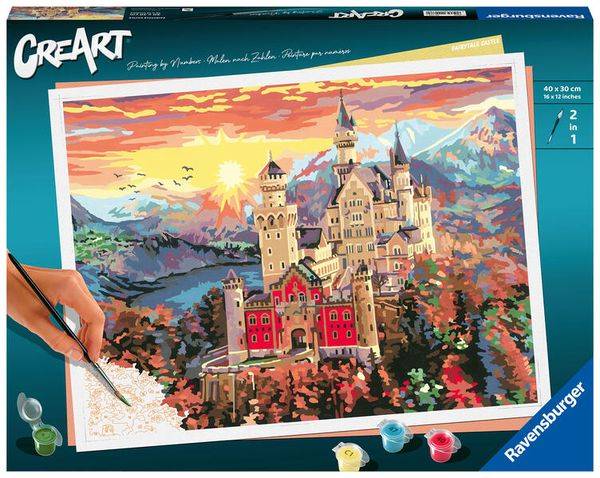 Ravensburger - Malen nach Zahlen - CreArt - Fairytale Castle