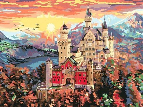 Ravensburger - Malen nach Zahlen - CreArt - Fairytale Castle