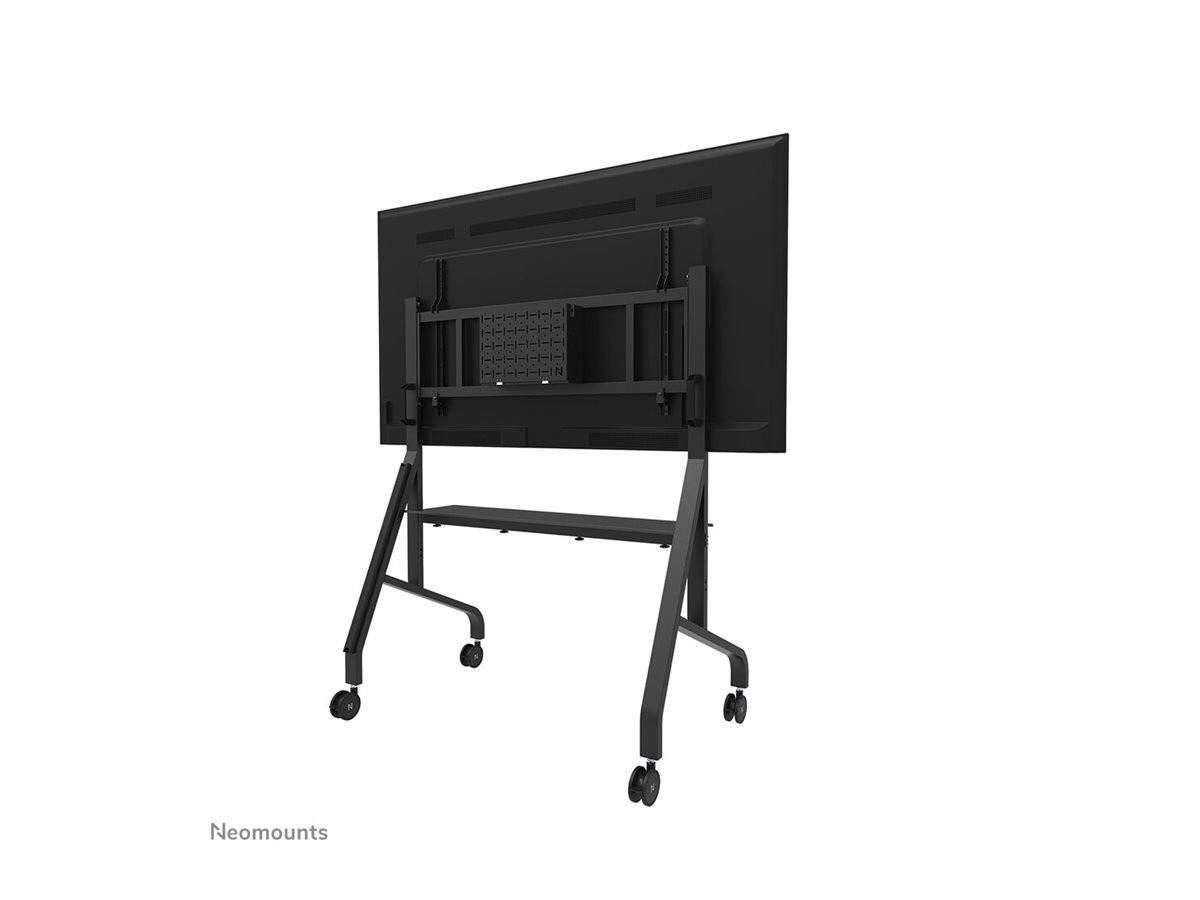 Neomounts FL50-575BL1 - Wagen - robust - für Displayständer - Bodenständer - verriegelbar - Stahl - Schwarz - Bildschirmgröße: 178.1-301.4 cm (65