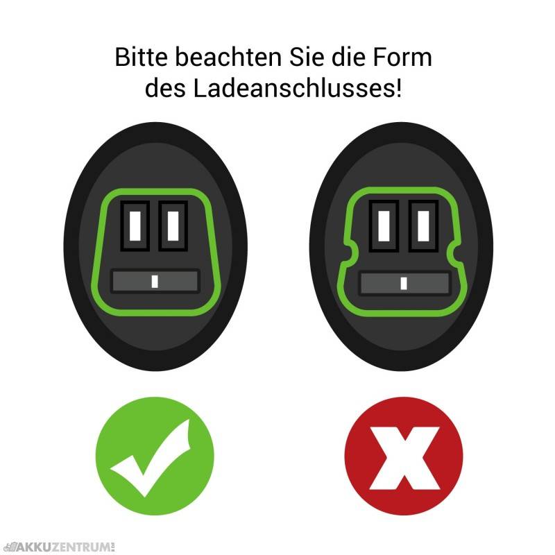 E-Bike Ladegerät SANS Ladegerät 42,0V / 2,0A - DC-Stecker 5x2,1mm