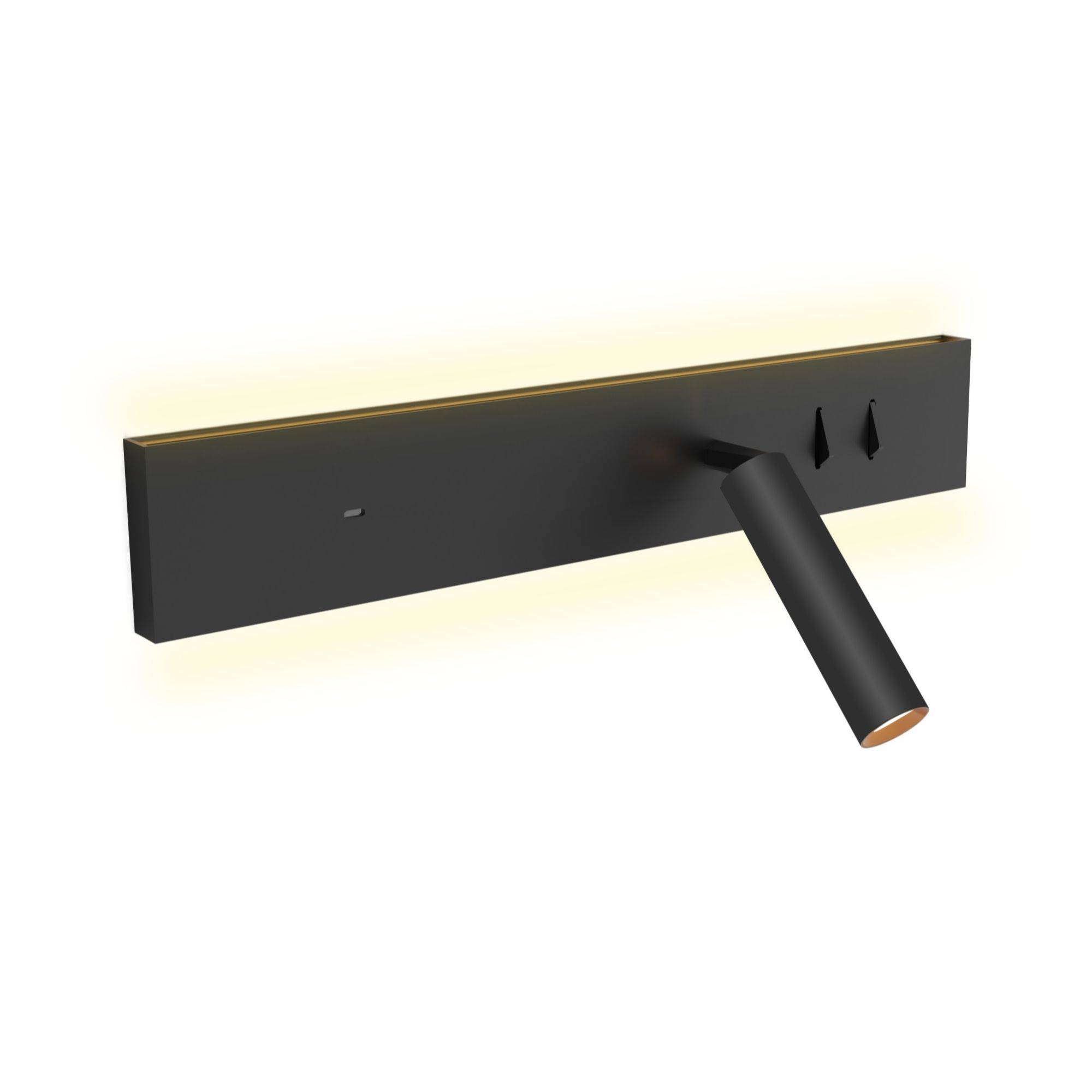 kalb I Avay Bettpanelleuchte USB-C, Moderne LED Wandlampe am Bett, Flexibles Leselicht mit Lademöglichkeit, Nachtlicht für Schlafzimmer, Energiespar