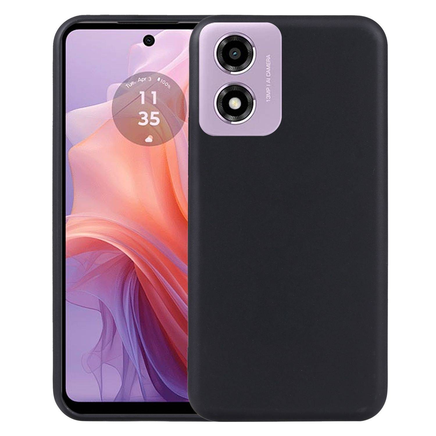 Für Motorola Moto E14 / G04 G04S 4G / G24 4G Silikon TPU Schutz Hülle