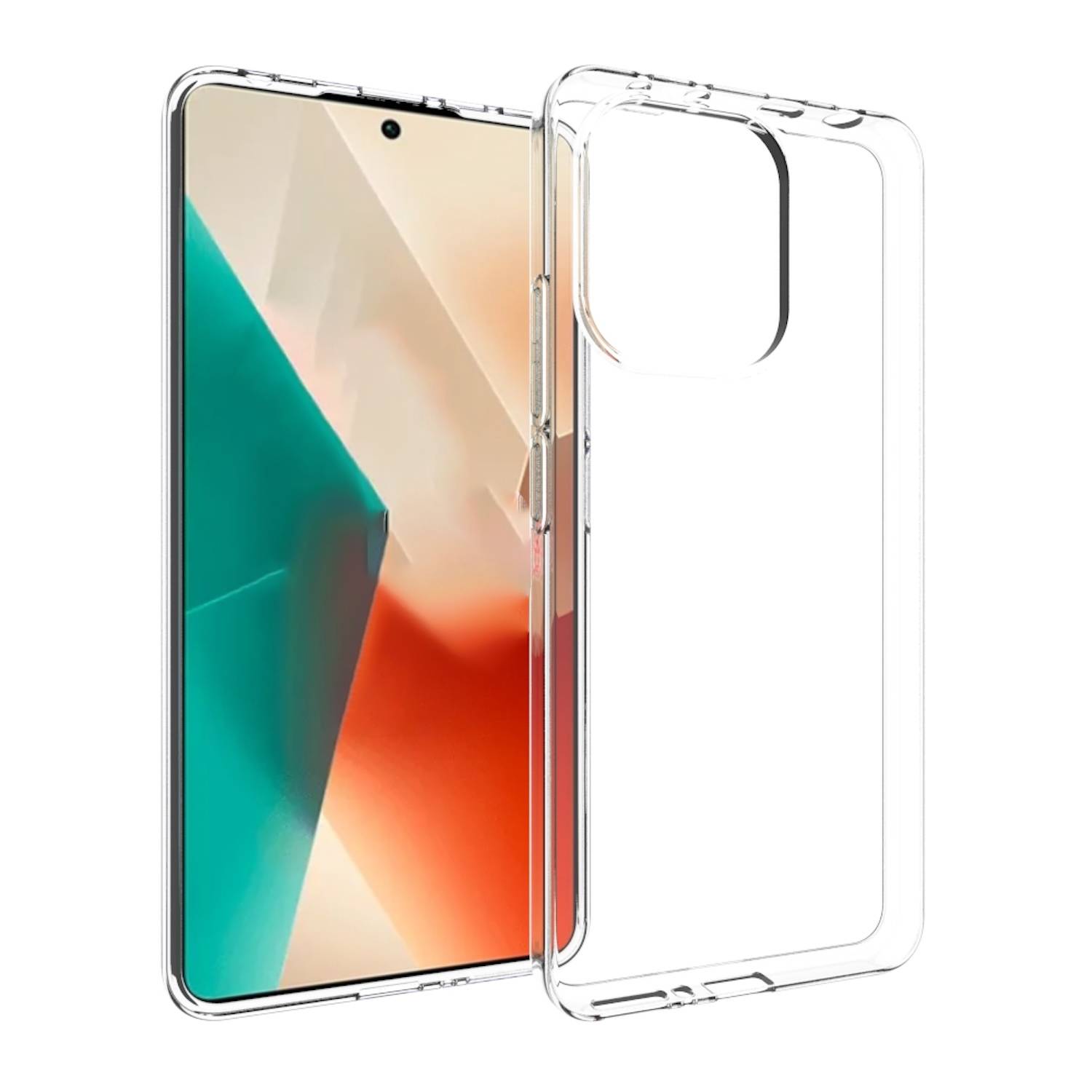 Für Xiaomi Redmi 13 4G / Poco M6 4G Silikon TPU Hülle dünn Transparent