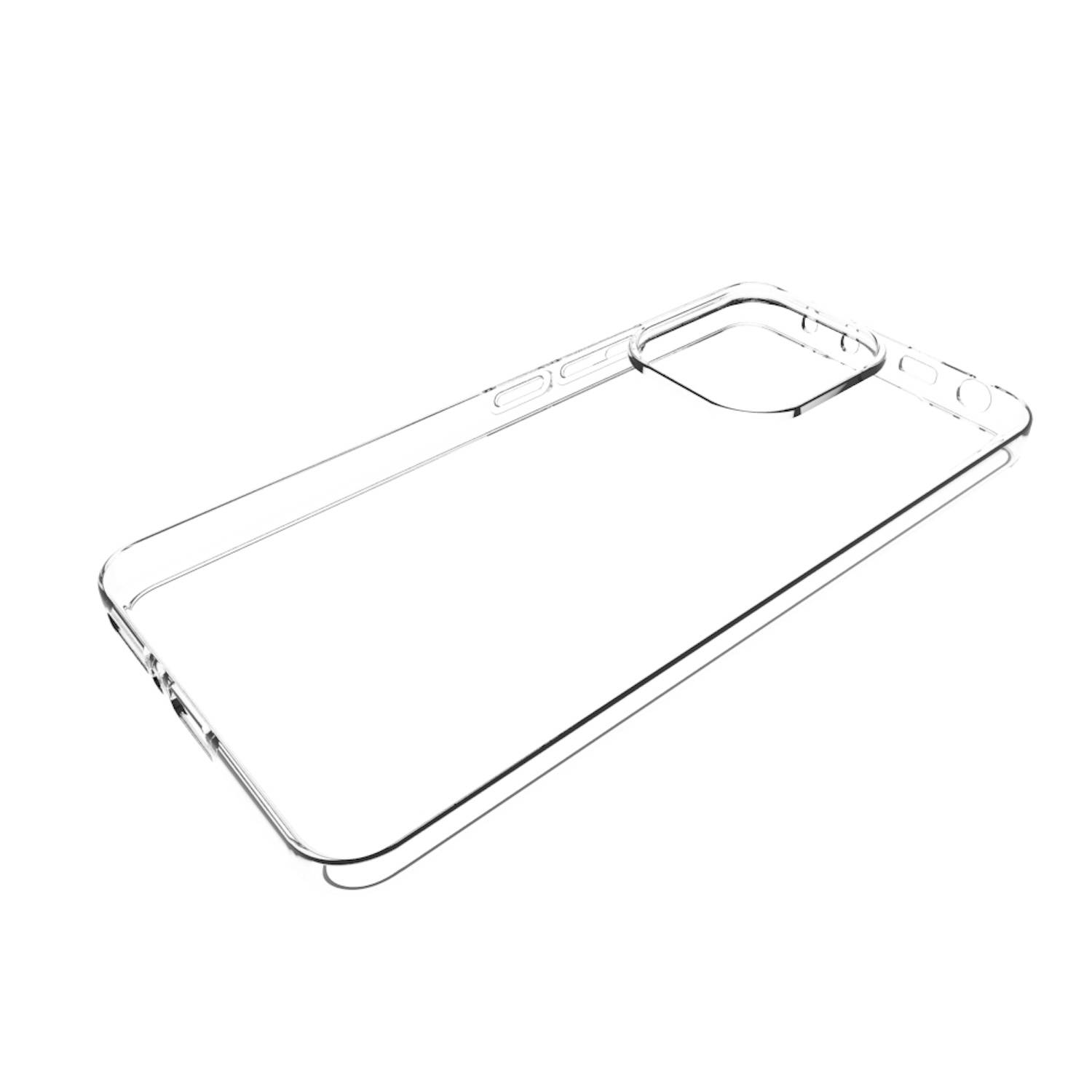 Für Xiaomi Redmi 13 4G / Poco M6 4G Silikon TPU Hülle dünn Transparent