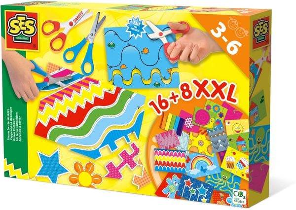 SES Creative - Big Box Ich lerne schneiden