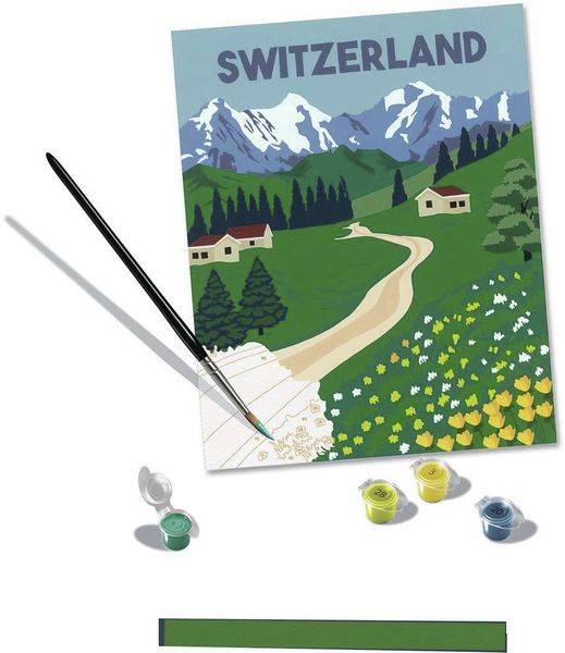 Ravensburger - Malen nach Zahlen - CreArt - Jungfrau Region
