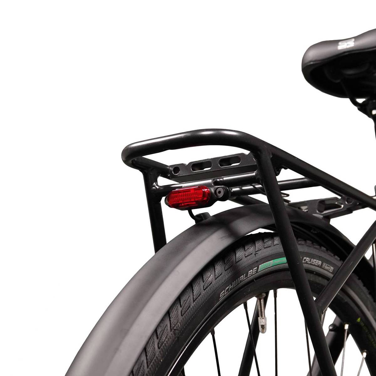 Lupine C14 G Rücklicht mit Bremslicht 45 Lumen für E-Bikes - Gepäckträger-Version