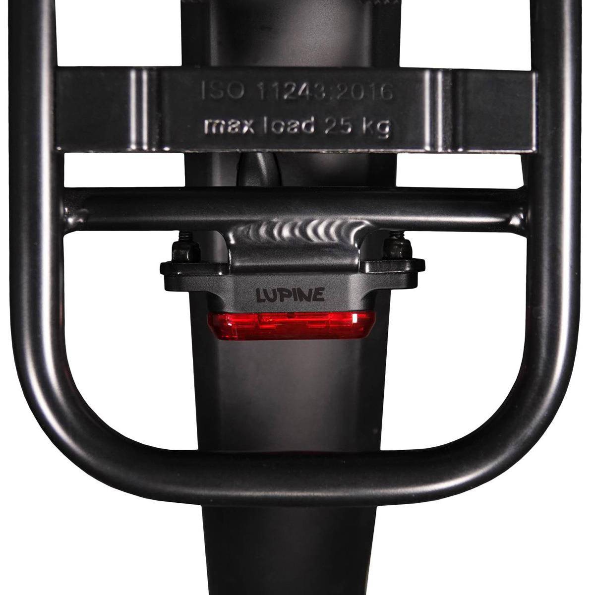Lupine C14 G Rücklicht mit Bremslicht 45 Lumen für E-Bikes - Gepäckträger-Version