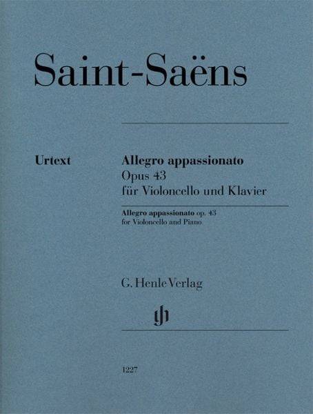 Camille Saint-Saëns - Allegro appassionato op. 43 für Violoncello und Klavier