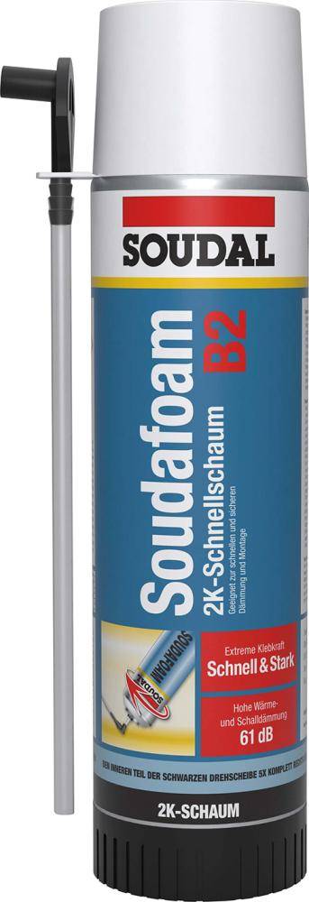 Soudal Soudafoam 2K B2 400ml Grün