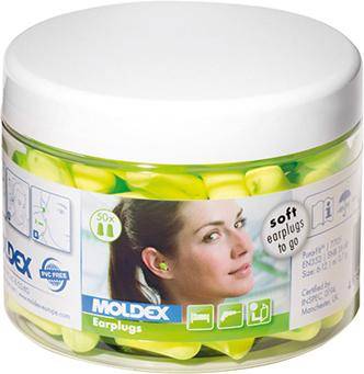 Moldex Einwegstöpsel Pura-Fit, 50 Paar in Kunststoffdose SNR 35 dB