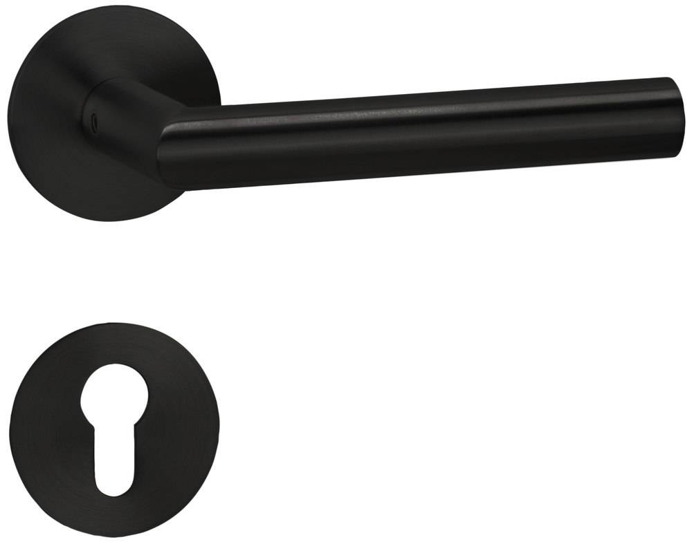 Hermat ZT - Drückergarnitur 1802 BASIC 02 *1802/2636.FL.PZ-74PVD