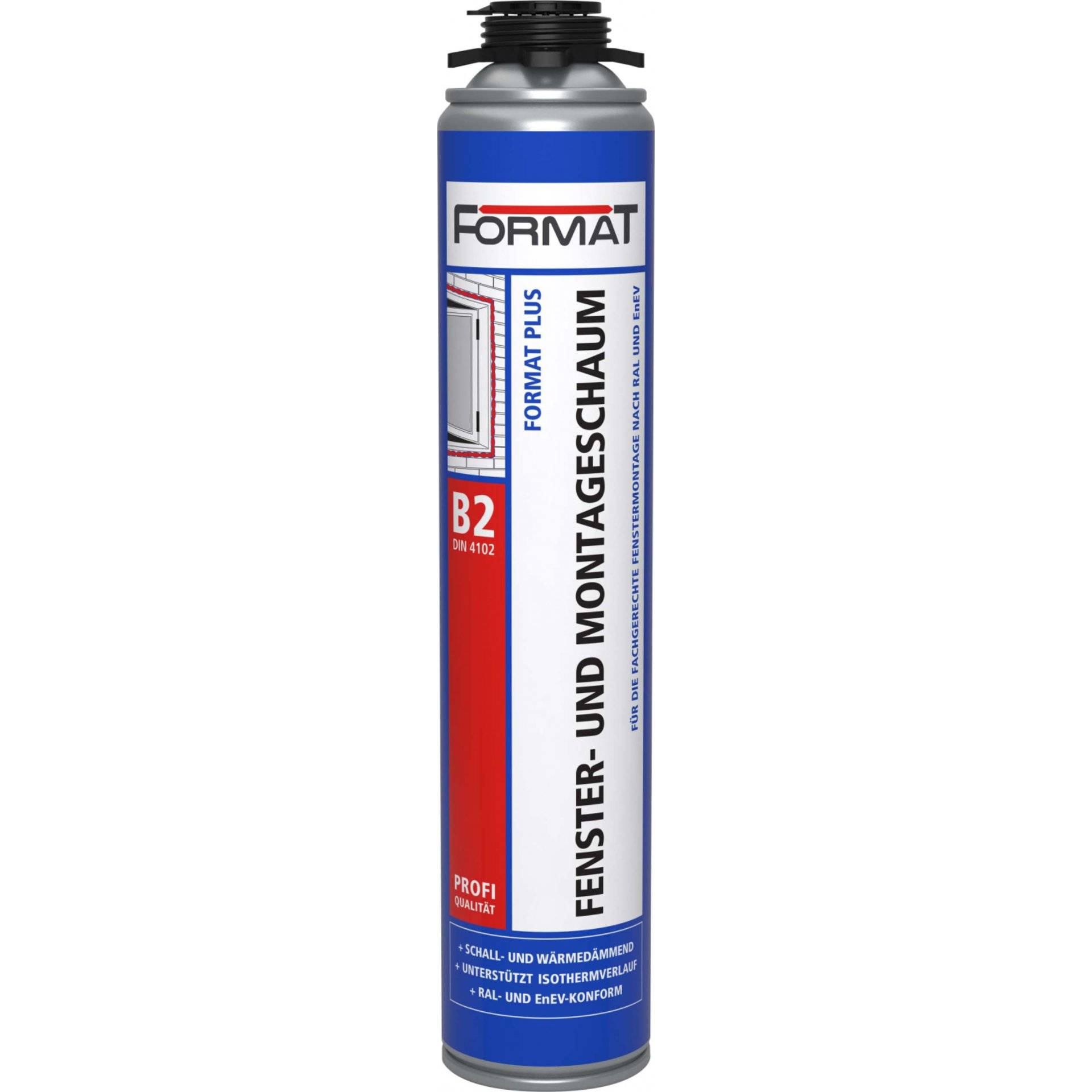 Format Plus Fenster-u. Montageschaum B2 750 ml (Pistole)