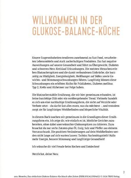 Das einfachste Glukose-Balance-Kochbuch aller Zeiten