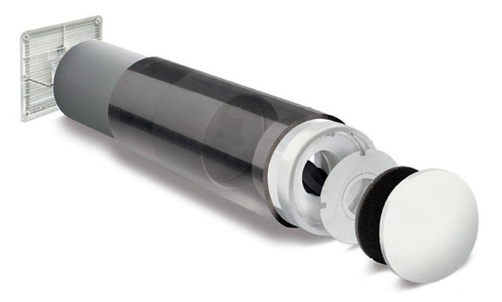 Air Duo ALD Außenwand-Luftdurchlass von Roos - Design anthrazit 82015991