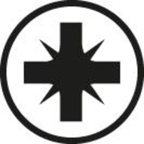 Rückwandschr. 4x25 Z2 blau verzinkt