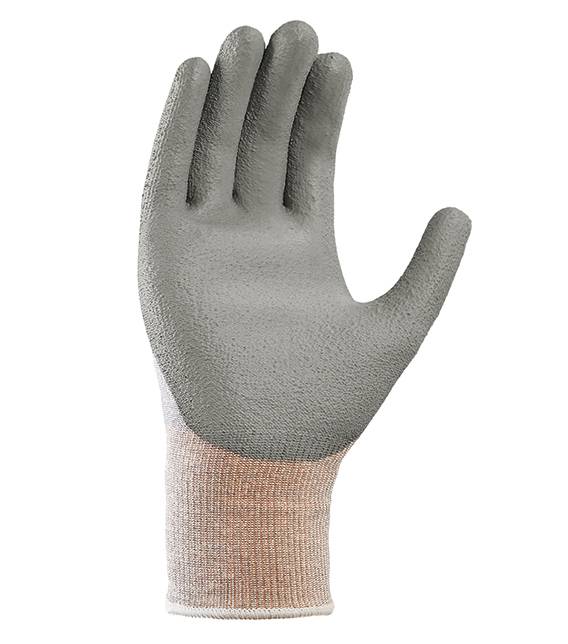 teXXor® Schnittschutz-Strickhandschuhe PU-BESCHICHTUNG grau/grau 9