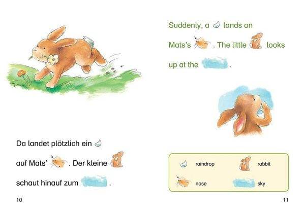 Bildermaus - Mit Bildern Englisch lernen - Geschichten vom kleinen Hasen - Little Rabbit Stories